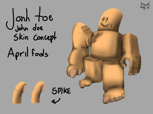 John toe.