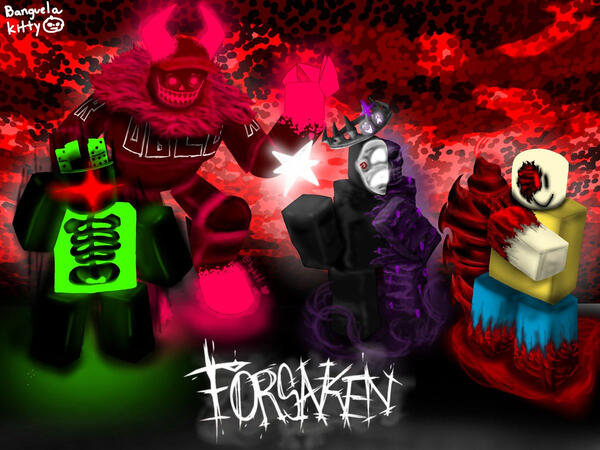 Artwork msde for the forsakens masquerade event 2025.