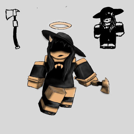 Alice jane doe, based on alice angel from bendy.